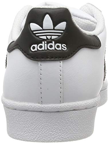 adidas Superstar J, Zapatillas de Gimnasia Baja, Unisex - Niños Blanco Size: 37 1/3 EU