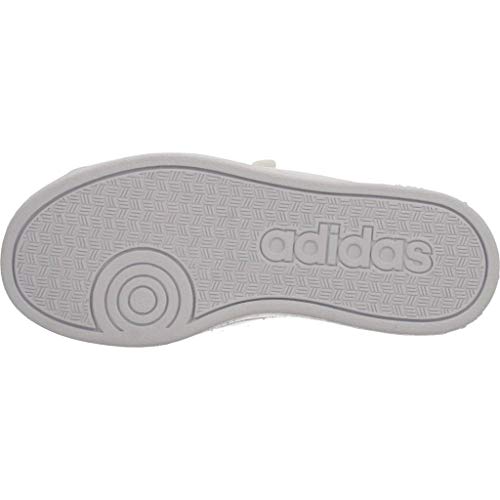 adidas Vs Adv Cl Cmf C, Zapatillas de deporte Unisex niño, Blanco (Ftwbla/Ftwbla/Supros), 31 EU