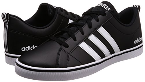 Adidas Vs Pace, Zapatillas para Hombre, Negro (Core Black/Footwear White/Scarlet 0), 44 EU