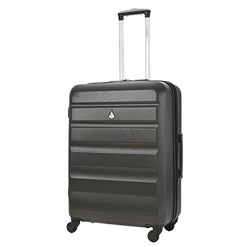 Aerolite ABS Equipaje Maleta rígida Ligera con 4 Ruedas, 69cm, Gris Oscuro