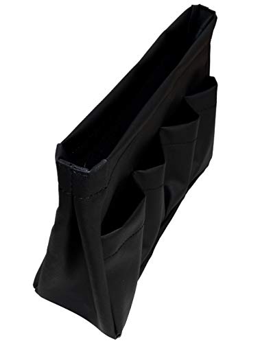 AERZETIX - Estuche organizador - para bolsa de mano - Negro - Rectangular 20/30cm - 8 bolsillos - Piel sintética - C43951