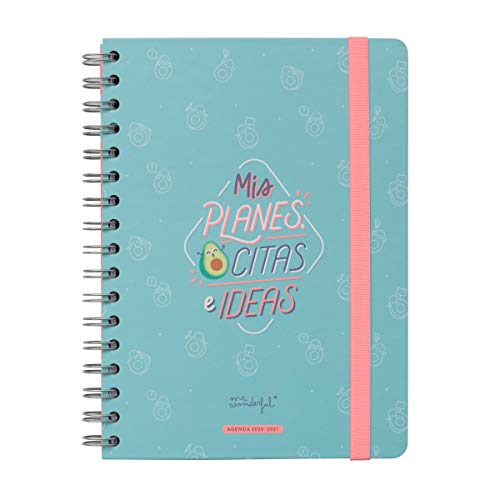 Agenda clásica grande 2020-2021 Semana vista - Mis planes, citas e ideas