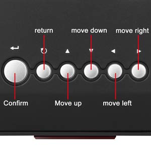 AGPTEK 1080P Full HD TV Digital Multi Media Player Media Player Reproductor Multimedia con Control Remoto para 1080P HD USB SD MMC MP3 RMVB AVI, MPEG, DivX MKV