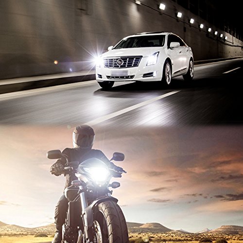 AGPTEK 2x H7 Bombilla Para Faros Delanteros 12V 55W, Super Blanco Lámpara Halógena 6000K, Blanco Frío