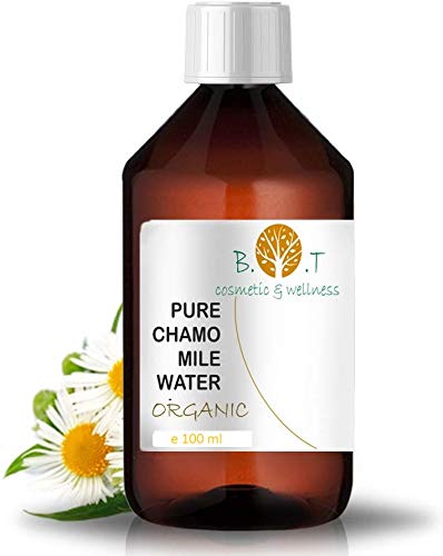 Agua Floral Orgánica de Manzanilla Hidrolato BIO de Camomila Aclarante, el aliado de la piel sensible 100 ml - Tónico 100% Natural