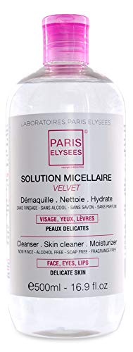 Agua micelar desmaquillante 3 en 1 Desmaquilla - Limpia - Tonifica 500ml para las pieles sensibles