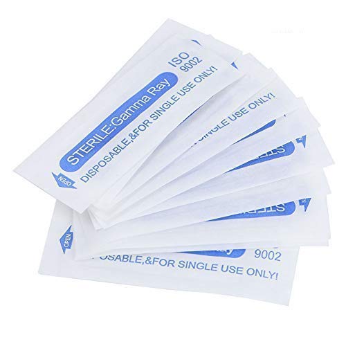 Agujas Tatuaje Cejas,50 unids Microblading Agujas de cejas Ceja ojos labios Agujas de tatuaje 9/12/14/16/21 Pins (12)