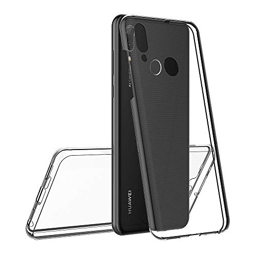 AICEK Funda Huawei P Smart 2019, Transparente Silicona 360°Full Body Fundas para Huawei P Smart 2019 Carcasa Silicona Funda Case (6,21 Pulgadas)