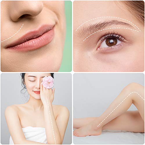 AIEX 400 Piezas Palos De Cera 4 Estilos Surtidos Espátulas De Cera Palos Aplicadores De Cera De Madera Para Depilación Cejas Labios Axilas Cuerpo