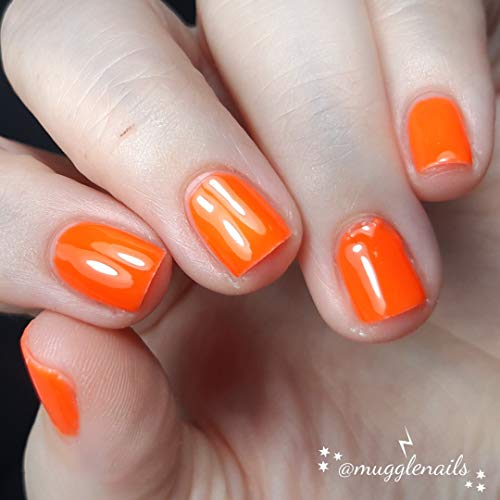 AIMEILI Esmalte Semipermanente De Uñas Soak Off UV LED Uñas De Gel - Neon Orange Zest (053) 10ml