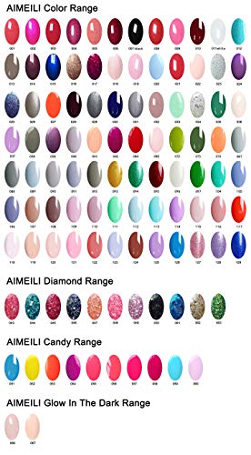 AIMEILI Esmalte Semipermanente De Uñas Soak Off UV LED Uñas De Gel - Rose Nude (022) 10ml