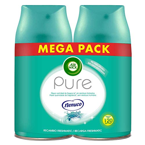 Air Wick Ambientador Freshmatic Max Recambio Duplo Nenuco
