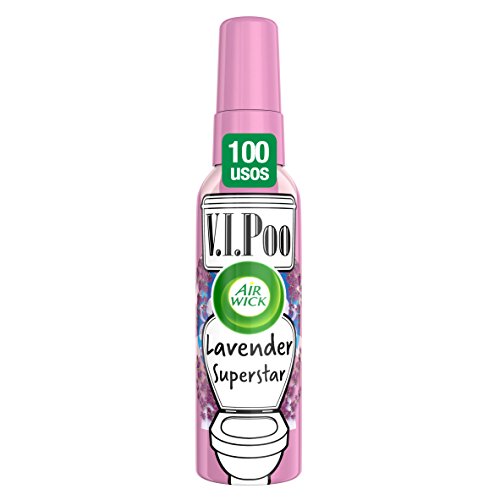 Air Wick VIPoo Spray para el WC, Lavanda - 55 ml