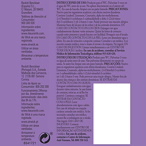 Air Wick VIPoo Spray para el WC, Lavanda - 55 ml