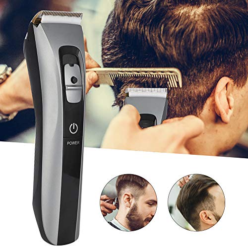 Akozon Hair Clipper Hogar Recargable Impermeable Recortador de Cabello Ajustable Smart Touches Interruptores Kit de Aseo 100-240V(EU)