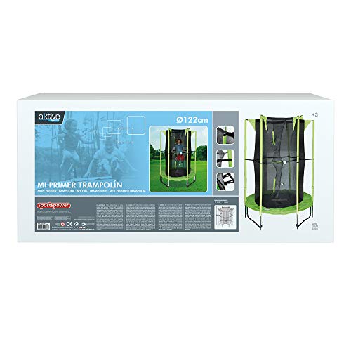 Aktive 54086 - Cama elástica infantil 133 cm diámetro Aktive Sports