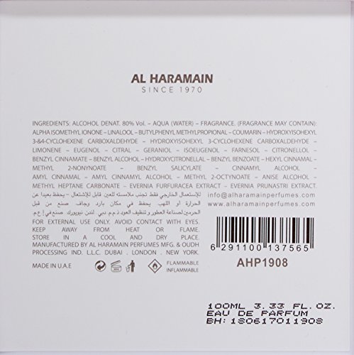 Al Haramain Perfumes L'Aventure Femme EDP Spray, 100 ml