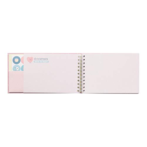 Álbum de fotos rosa - Mi primer añito en el mundo