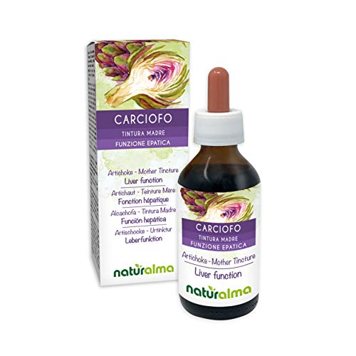 ALCACHOFA (CYNARA SCOLYMUS) hojas Tintura Madre sin alcohol NATURALMA | Extracto líquido gotas 100 ml | Complemento alimenticio | Vegano