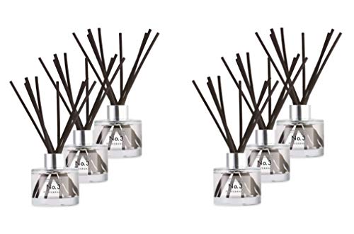 Aldi No 3 Pomegranate Hotel Collection - Difusor de varillas (3 o 6 paquetes de 100 ml)