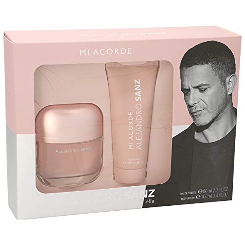 ALEJANDRO SANZ pack mi acorde colonia 80 ml + loción corporal 100 ml