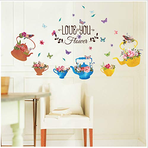 Alféizar de la sala de estar porche TV fondo decoración de la pared pegatinas de pared a prueba de agua 67 * 125 cm