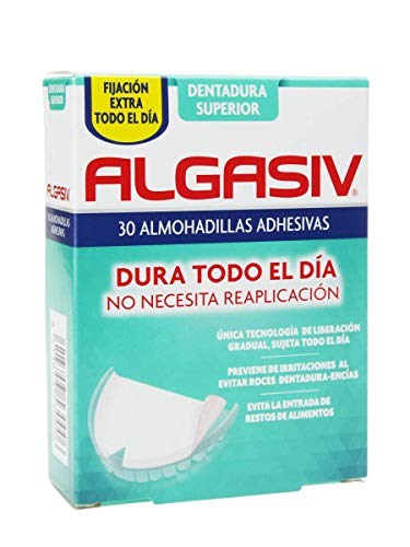 ALGASIV - ALGASIV Almohadillas Adhesivas Dentadura Superior 30 unidades