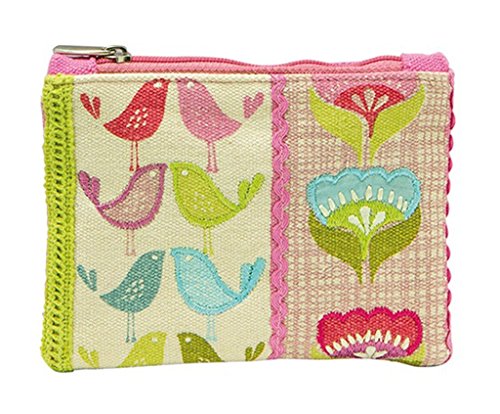 'Algodón Funda KL. Neceser "Fleurs Pastels Wendekreis Berlin