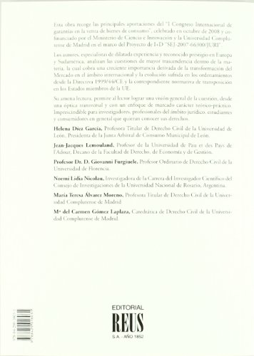 Algunos aspectos de las garantías en la venta de bienes de consumo (Scientia iuridica)