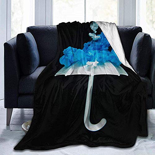 alice-shop Sombrilla Toy Splash Ultra Suave Manta Micro Polar Suave, Ideal para Viajes de Oficina Dormitorio