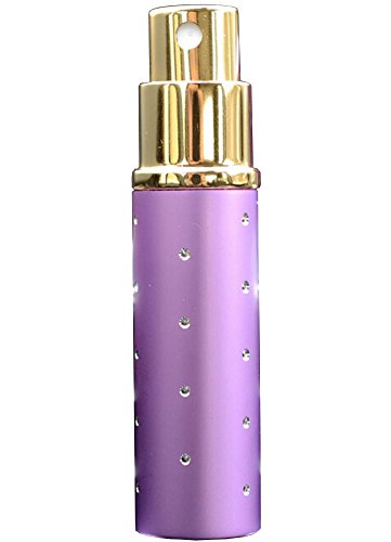 Alien Storehouse 5ml atomizador de Perfume Recargable portátil Botella vacía del Aerosol [Púrpura]