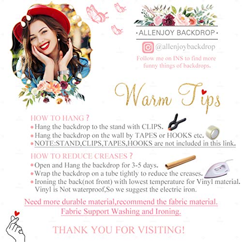 Allenjoy Boho Woodland Telón de Fondo para niñas Baby Shower Niños Fiesta de cumpleaños Fotografía Pastel Decoración de Mesa Banner Animales Salvajes Flores Rosadas Photo Booth Props 210x150cm