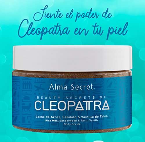 Alma Secret CLEOPATRA Exfoliante Corporal con Leche de Arroz, Sándalo & Vainilla de Tahití - 250 ml