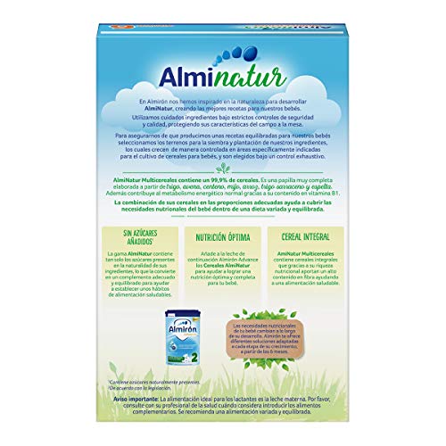 Alminatur Papilla de Multicereales a Partir de Los 6 Meses - 230 g