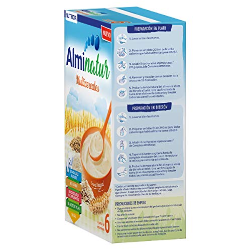 Alminatur Papilla de Multicereales a Partir de Los 6 Meses - 230 g