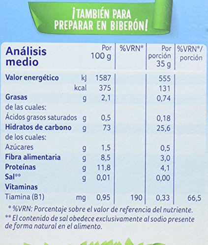 Alminatur Papilla de multicereales a partir de los 6 meses 250 g