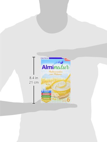 Alminatur Papilla de multicereales con plátano a partir de los 6 meses 250 g