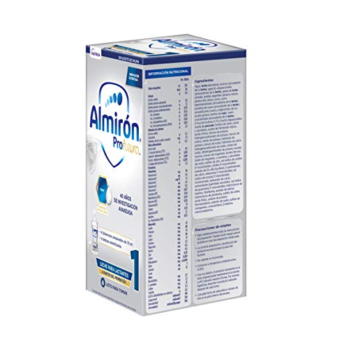 Almirón Profutura 1 Minibiberones Leche de Inicio a Partir del Primer Día - Caja con 4 Minibiberones x 70 ml, Total 280 ml
