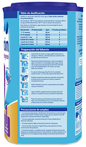 Almirón Prosyneo 1 Leche de Inicio en Polvo a Partir del Primer Día - Paquete de 6 x 800 gr - Total: 4.8 kg