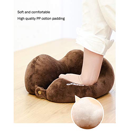 Almohada para el cuello de viaje Almohada de espuma con memoria Soporte para la cabeza y el cuello ajustable en forma de U Cojín de viaje para dormir cómodamente en el automóvil Avión Tren del aut