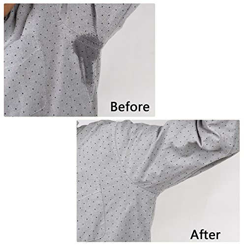 Almohadillas de sudoración para axilas, Hiperhidrosis de lucha de alta calidad para hombres y mujeres [80 unidades] cómodas,no visibles, extra adhesivas, protectores de vestido desechables/escondidas