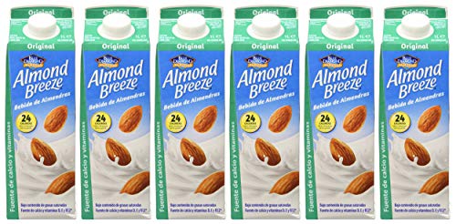 Almond Breeze Bebida de Almendra Original - Paquete de 6 x 1000 ml - Total: 6000 ml