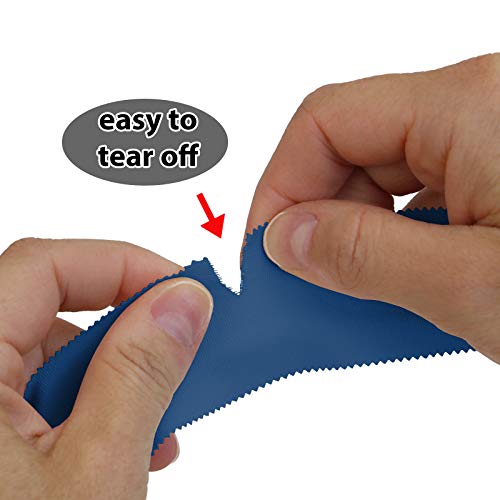 ALPIDEX 6 x Cinta Adhesiva Deportiva 3,8 cm x 10 m, Color:Azul