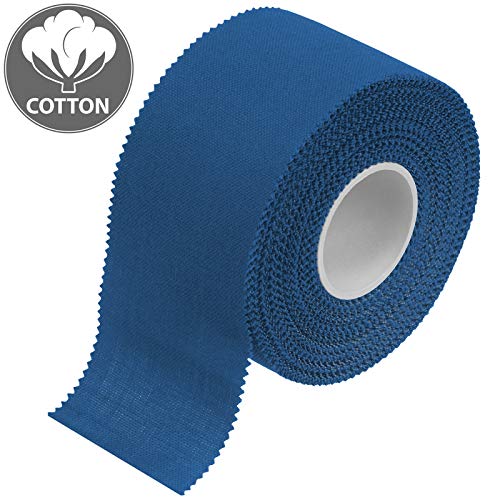 ALPIDEX 6 x Cinta Adhesiva Deportiva 3,8 cm x 10 m, Color:Azul