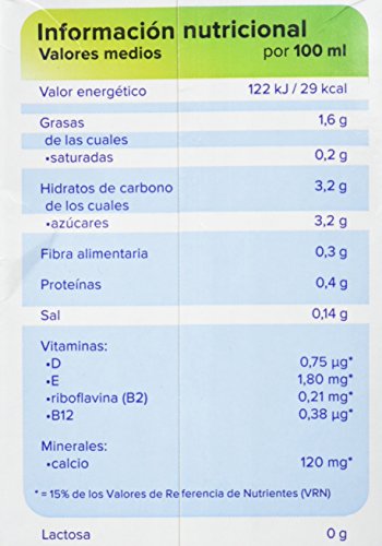 Alpro Central Lechera Asturiana Bebida de Avellana - Paquete de 8 x 1000 ml - Total: 8000 ml