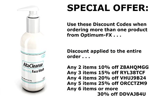 AltaCleanse Limpiador espumoso para el rostro - Formula anti-manchas y anti puntos negros – 250 ml.