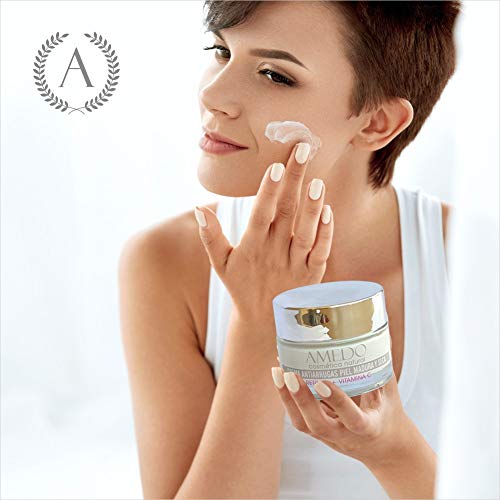 ALTAMENTE EFECTIVA - CREMA DE RETINOL MAS VITAMINA C - Crema natural. Crema antiedad hidratante para la cara, cuello y contorno de ojos. Día y noche, diseñada para la piel madura y seca - 50 ml