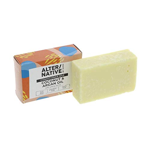 Alter/Native Coconut and Argán Hair Conditioner Bar, 95 g