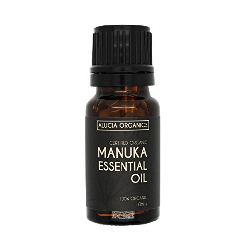 Alucia Organics Aceite Esencial de Manuka orgánico certificado 10ml