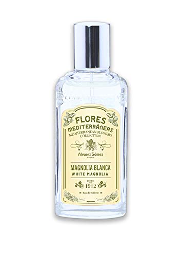 Álvarez Gómez 100154 Flores Mediterráneas Magnolia Blanca, Agua de Colonia Frasco de 150 ml